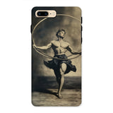 Ringleader - Gay Neoclassical Art Iphone Case, 8 Plus / Matte, Phone Case Vintage Photograph Muscular Male Dancer Hoop