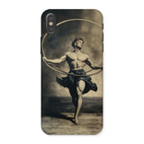 Ringleader - Gay Neoclassical Art Iphone Case, x / Matte, Phone Case Vintage Photograph Male Dancer Hoop