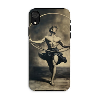Ringleader - Gay Neoclassical Art Iphone Case, Xr / Matte, Phone Case Vintage-style Photograph Muscular Male Dancer Motion