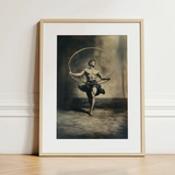 Ringleader - Gay Neoclassical Art Print / Canvas Framed Artwork Muscular Man Motion Captured Dramatic Lighting Queer Body Liberation,