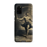 Ringleader - Gay Neoclassical Art Samsung Case, Galaxy S20 Plus / Matte, Smartphone Case Classical Painting Muscular Man Rope