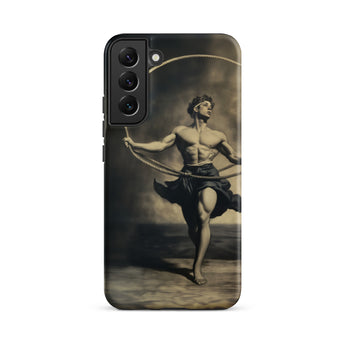 Ringleader - Gay Neoclassical Art Samsung Case, Galaxy S22 Plus / Matte, Phone Case Classical-style Painting Muscular Man Rope