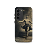 Ringleader - Gay Neoclassical Art Samsung Case, Galaxy S23 / Matte, Phone Case Classical-style Illustration Muscular Man Rope