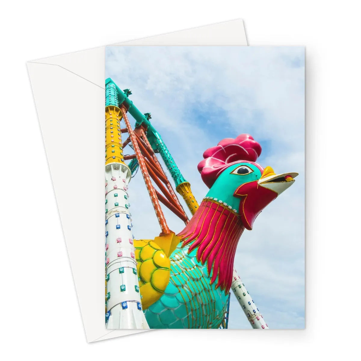 Rise And Shine Greeting Card - A5 Portrait / 1 Card - Greeting & Note Cards - Aesthetic Art