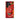 Roaring Tiger Appliqué - Mola Embroidery Samsung Case, Galaxy S24 Ultra / Matte, Red Phone Case Vibrant Abstract Mask-like Design