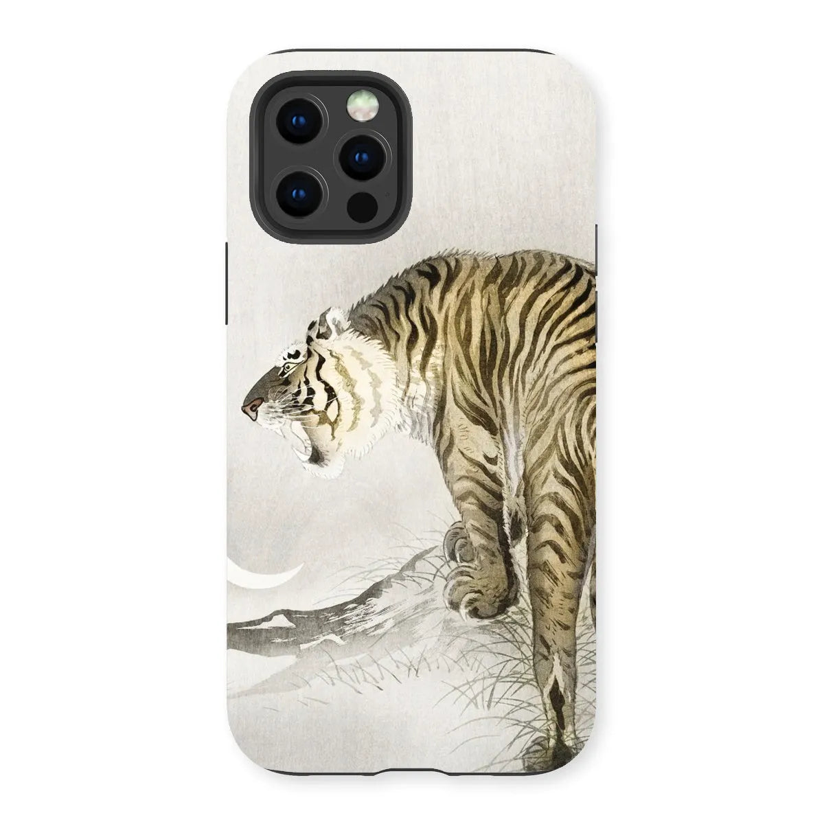 Roaring Tiger - Japanese Shin-hanga Phone Case - Ohara Koson - Iphone 13 Pro / Matte - Mobile Phone Cases - Aesthetic