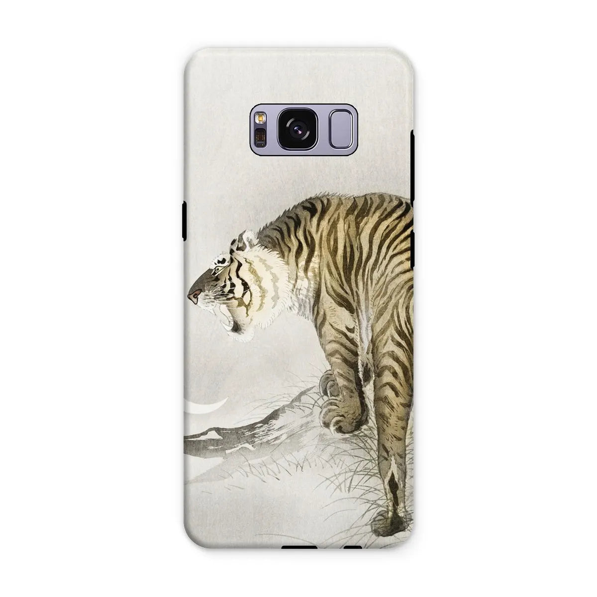 Roaring Tiger - Japanese Shin-hanga Phone Case - Ohara Koson - Samsung Galaxy S8 Plus / Matte - Mobile Phone Cases