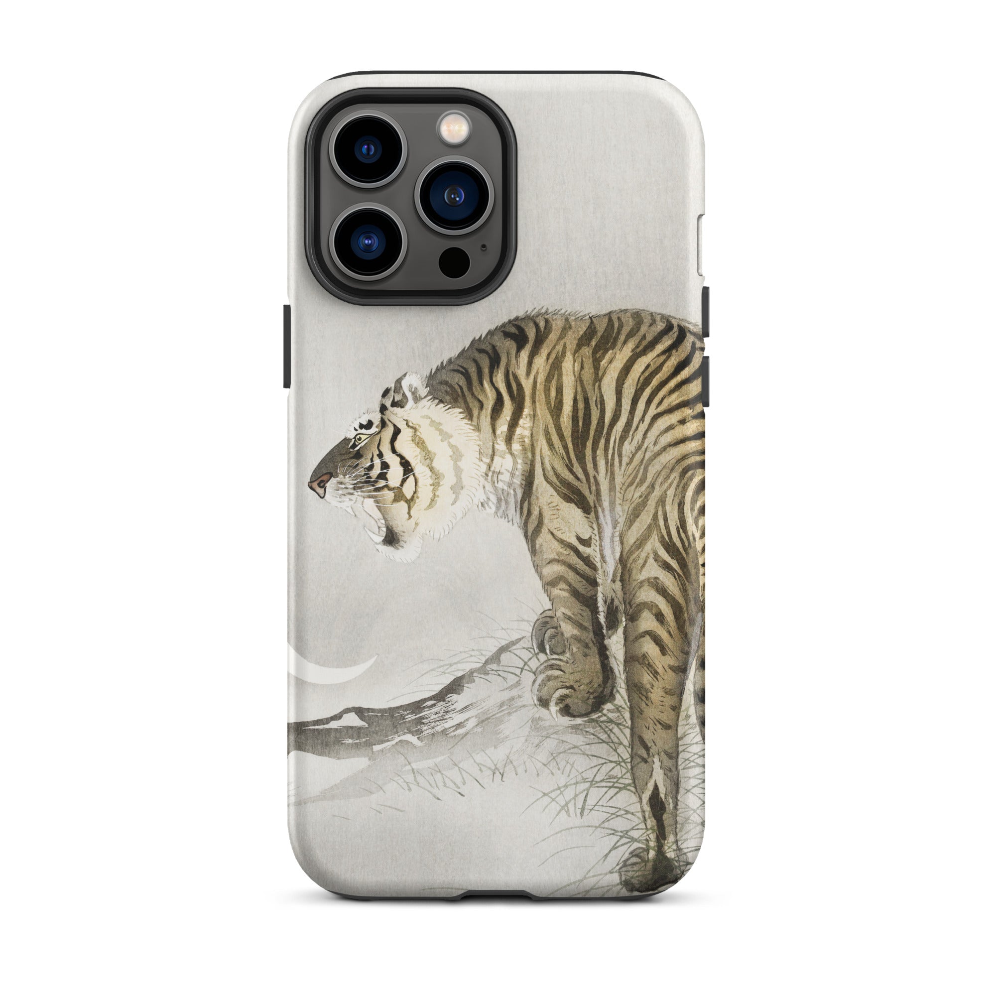 Roaring Tiger Ohara Koson Shin Hanga Iphone Case, 13 Pro Max / Matte, Tiger Themed Iphone Case