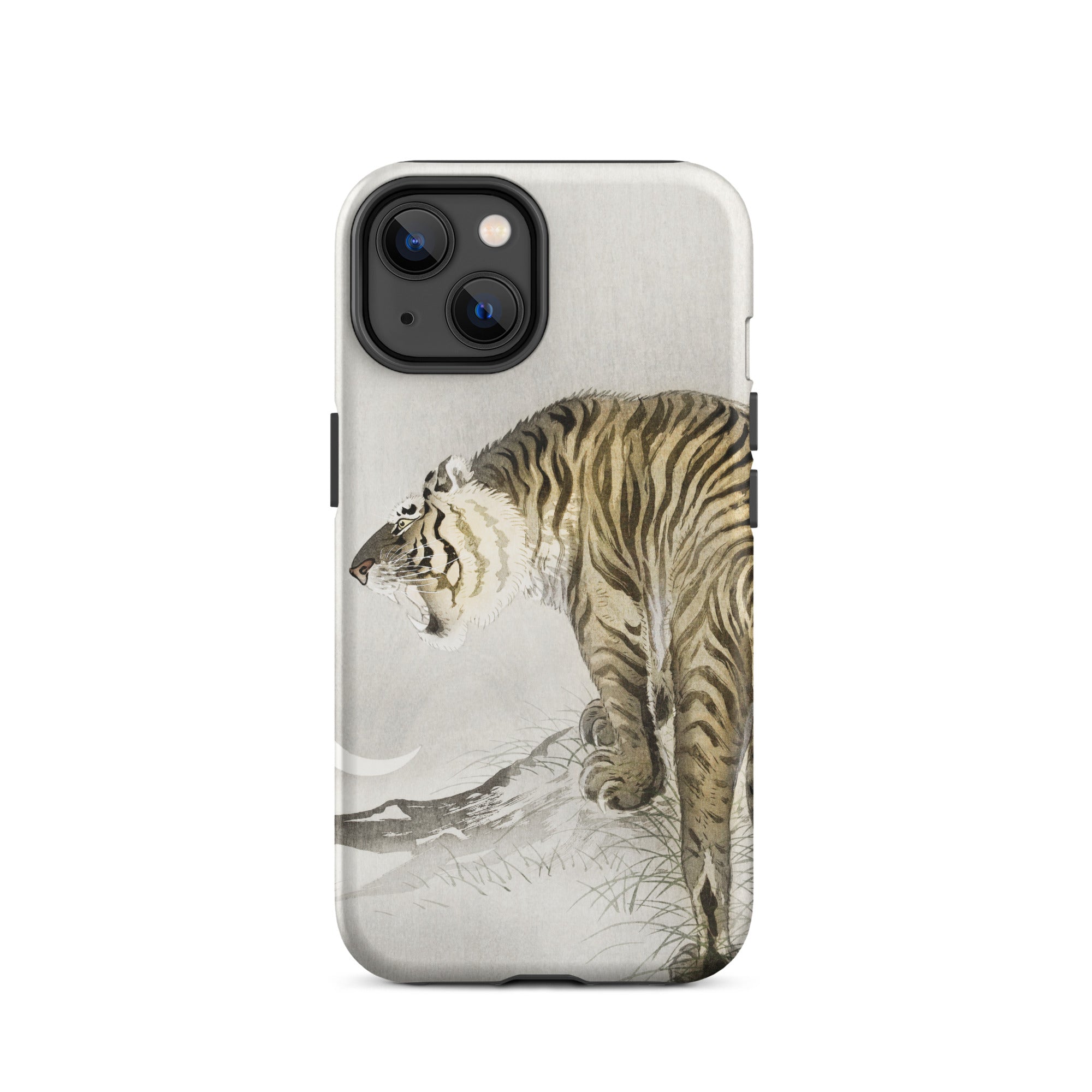 Roaring Tiger Ohara Koson Shin Hanga Iphone Case, 14 / Matte, Tiger Themed Iphone Case