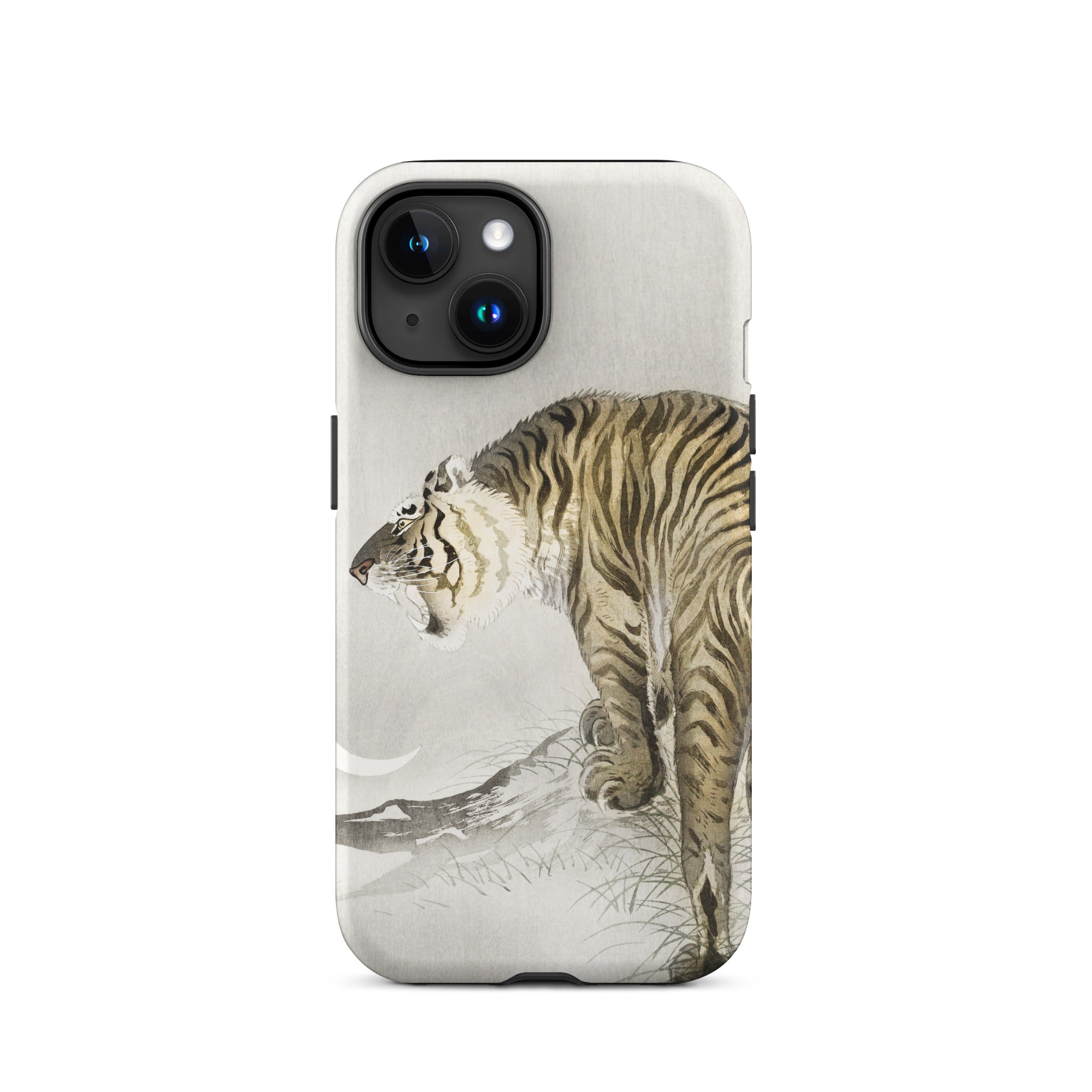 Roaring Tiger Ohara Koson Shin Hanga Iphone Case, 15 / Matte, Tiger Themed Phone Case