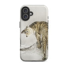 Roaring Tiger Ohara Koson Shin Hanga Iphone Case, 16 Plus / Matte, Tiger Themed Phone Case