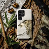 Roaring Tiger - Ohara Koson Shin-hanga Phone Case, Mobile Cases, Toby Leon
