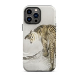 Roaring Tiger - Ohara Koson Shin-hanga Phone Case Iphone 13 Pro Max / Matte Tiger-themed Iphone Case Ohara Koson, Koson’s Fierce Tiger,
