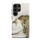 Roaring Tiger Ohara Koson Shin Hanga Samsung Case, Galaxy S24 Ultra / Matte, Smartphone Case Tiger Design