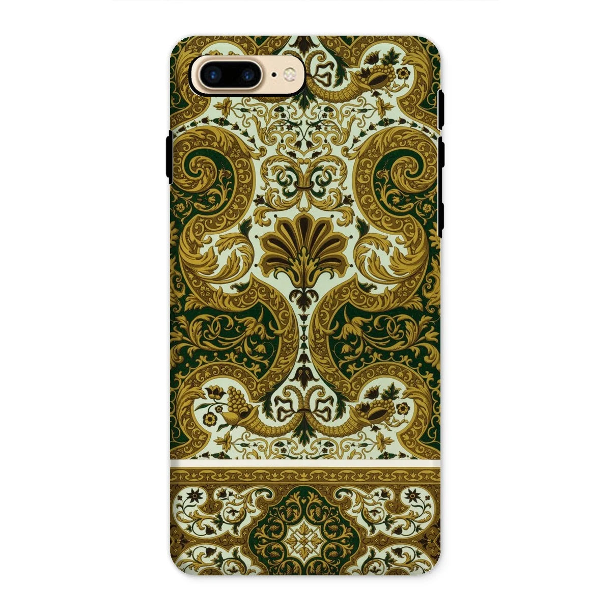 Rococo-baroque-o - Auguste Racinet Pattern Art Iphone Case 8 Plus / Matte Mobile Phone Cases