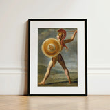 Roman Warrior - Jacques Louis David Art Print / Canvas, Prints