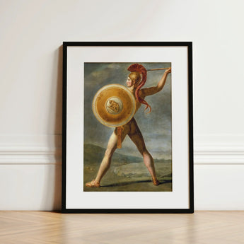 Roman Warrior - Jacques Louis David Art Print / Canvas, Prints