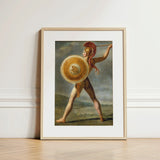 Roman Warrior - Jacques Louis David Art Print / Canvas, Prints
