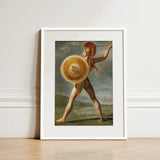 Roman Warrior - Jacques Louis David Art Print / Canvas, Prints