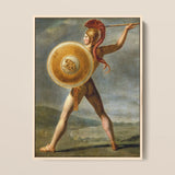 Roman Warrior - Jacques Louis David Art Print / Canvas, Prints