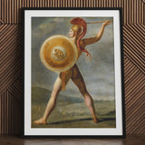 Roman Warrior - Jacques Louis David Art Print / Canvas, Prints