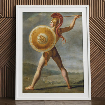 Roman Warrior - Jacques Louis David Art Print / Canvas, Prints