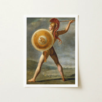 Roman Warrior - Jacques Louis David Art Print / Canvas, Prints