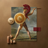 Roman Warrior - Jacques Louis David Art Print / Canvas, Prints