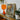 Vibrant Orange Glass Table Lamp Fluted Base Rounded Roman Warrior, Jacques-louis David’s, Fixes, Spear Arm Locked, Skyward, Churning Grey