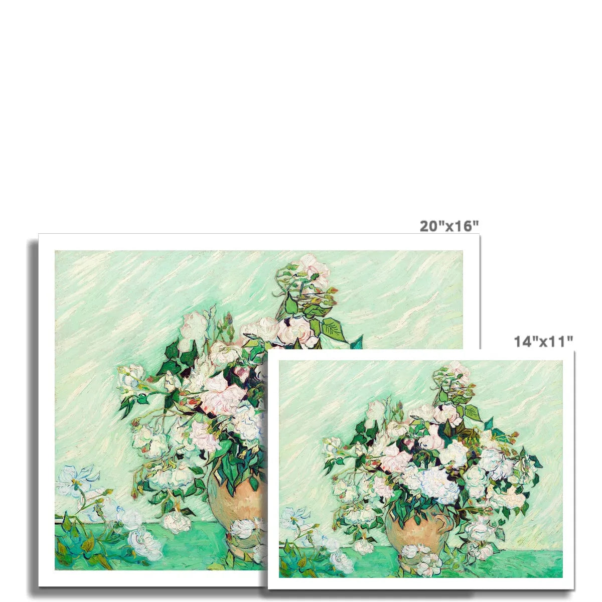 Rose By Vincent Van Gogh Fine Art Print - Posters Prints & Visual Artwork - Aesthetic Art
