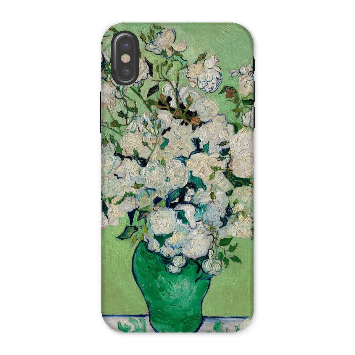 Roses - Post-impressionist Phone Case - Vincent Van Gogh - Iphone x / Matte - Mobile Phone Cases - Aesthetic Art