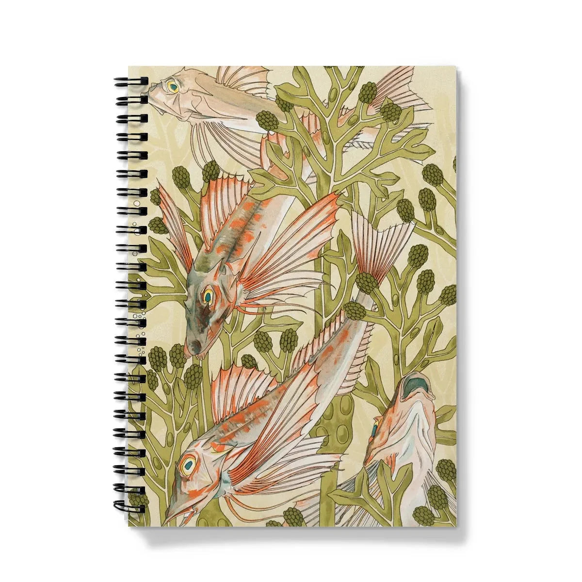 Rouget By Maurice Pillard Verneuil Notebook - A5 - Graph Paper - Notebooks & Notepads - Aesthetic Art