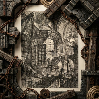 The Round Tower - Giovanni Battista Piranesi Fine Art Print / Canvas, Posters Prints & Visual Artwork, Toby Leon