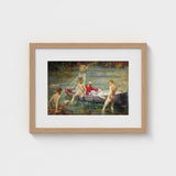 Ruby Gold and Malachite - Henry Scott Tuke Art Print / Canvas Tuke’s, Unfolds, Crystalline Shallows Prints