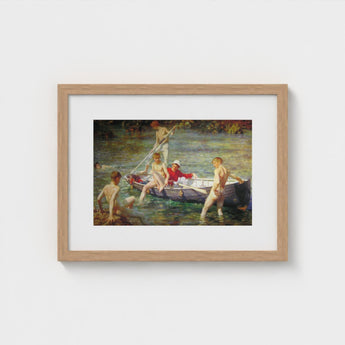Ruby Gold and Malachite - Henry Scott Tuke Art Print / Canvas Tuke’s, Unfolds, Crystalline Shallows Prints