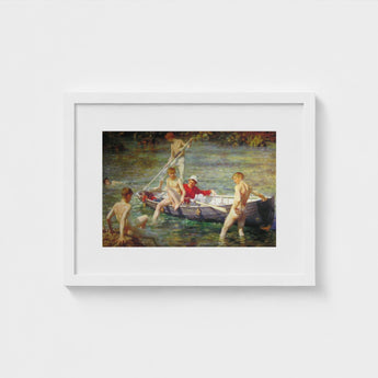 Ruby Gold and Malachite - Henry Scott Tuke Art Print / Canvas Tuke’s, Unfolds, Crystalline Shallows Prints