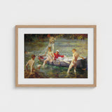 Ruby Gold and Malachite - Henry Scott Tuke Art Print / Canvas Tuke’s, Unfolds, Crystalline Shallows Prints