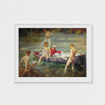 Ruby Gold and Malachite - Henry Scott Tuke Art Print / Canvas Tuke’s, Unfolds, Crystalline Shallows Prints