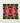 Vibrant Red White Orchid Flowers Green Leaves Arranged Bangkok’s Flower, Bangkok Market, Kaleidoscopic Art Print