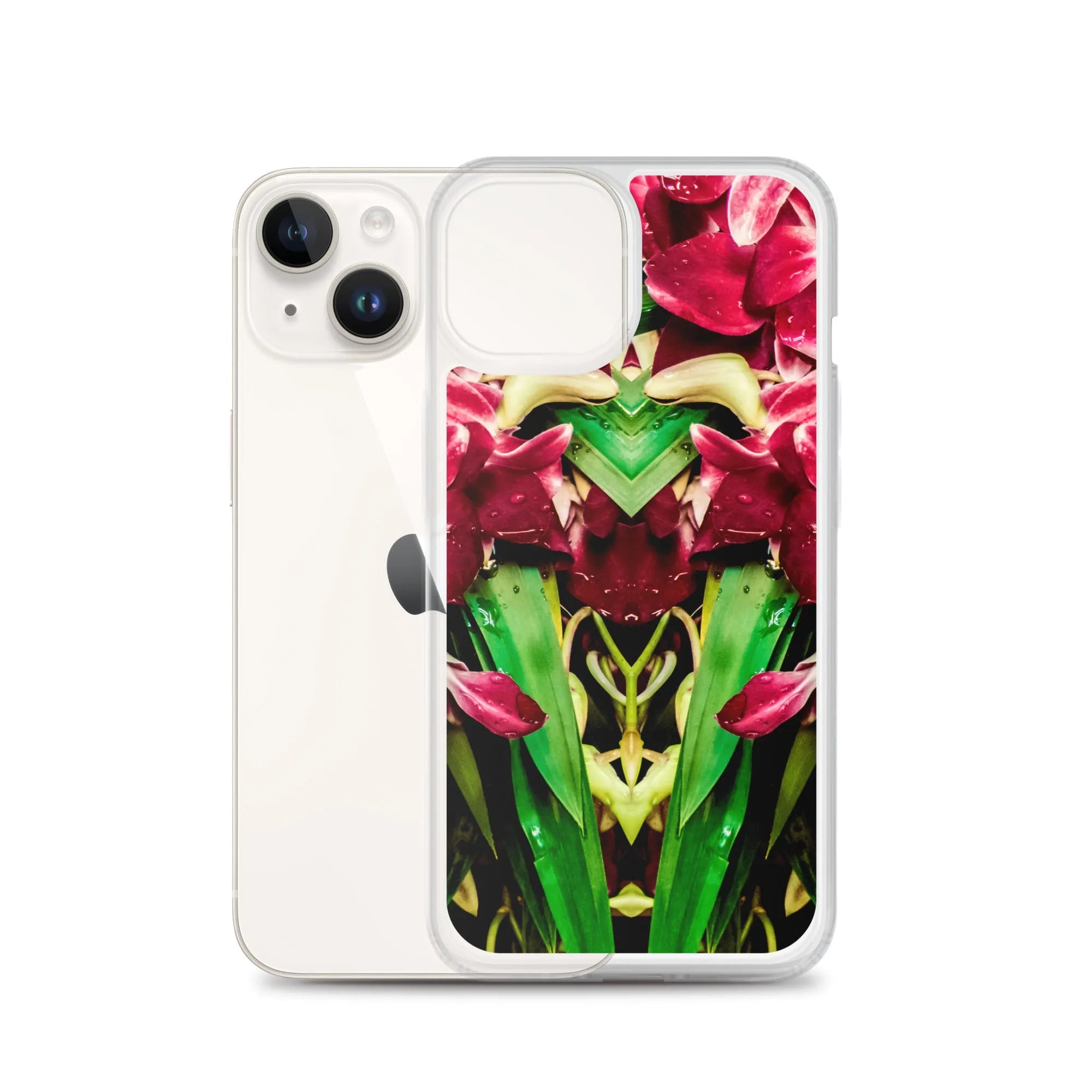 Ruby Reds² Floral Iphone Case - Iphone 14 - Mobile Phone Cases - Aesthetic Art