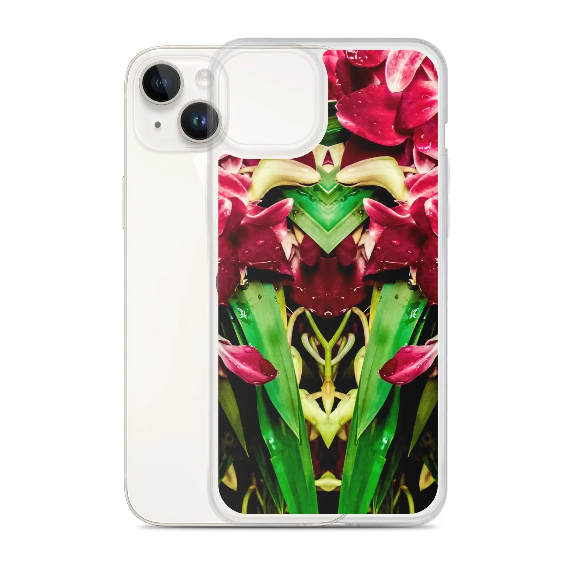 Ruby Reds² Floral Iphone Case - Iphone 14 Plus - Mobile Phone Cases - Aesthetic Art