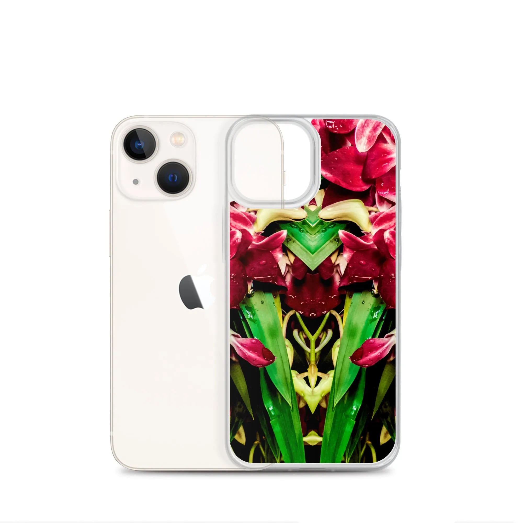 Ruby Reds² Floral Iphone Case - Iphone 13 Mini - Mobile Phone Cases - Aesthetic Art
