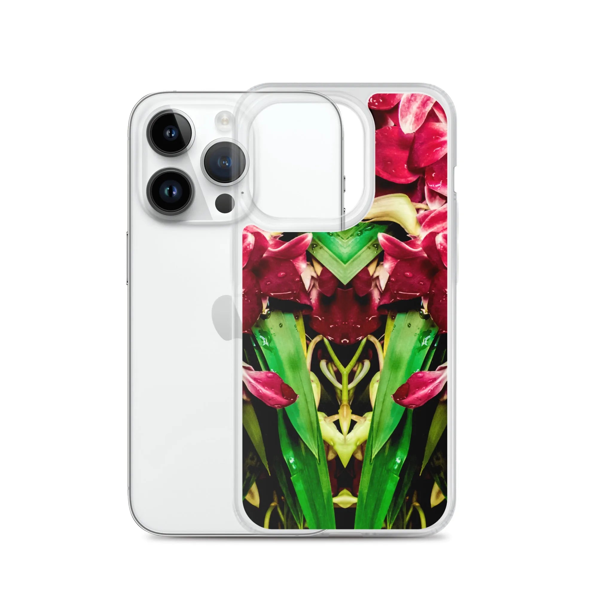 Ruby Reds² Floral Iphone Case - Iphone 14 Pro - Mobile Phone Cases - Aesthetic Art