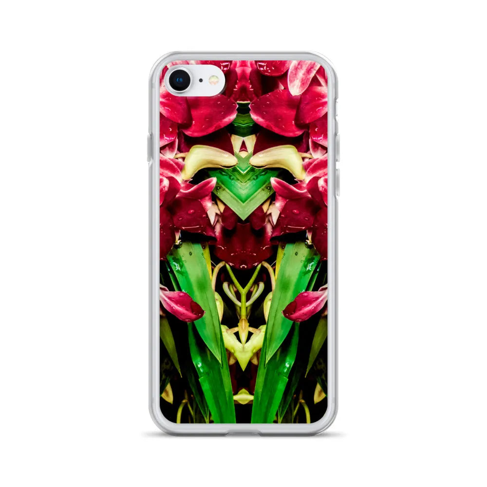Ruby Reds² Floral Iphone Case - Mobile Phone Cases - Aesthetic Art