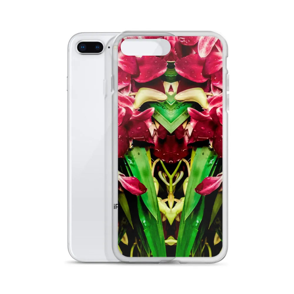 Ruby Reds² Floral Iphone Case - Iphone 7 Plus/8 Plus - Mobile Phone Cases - Aesthetic Art