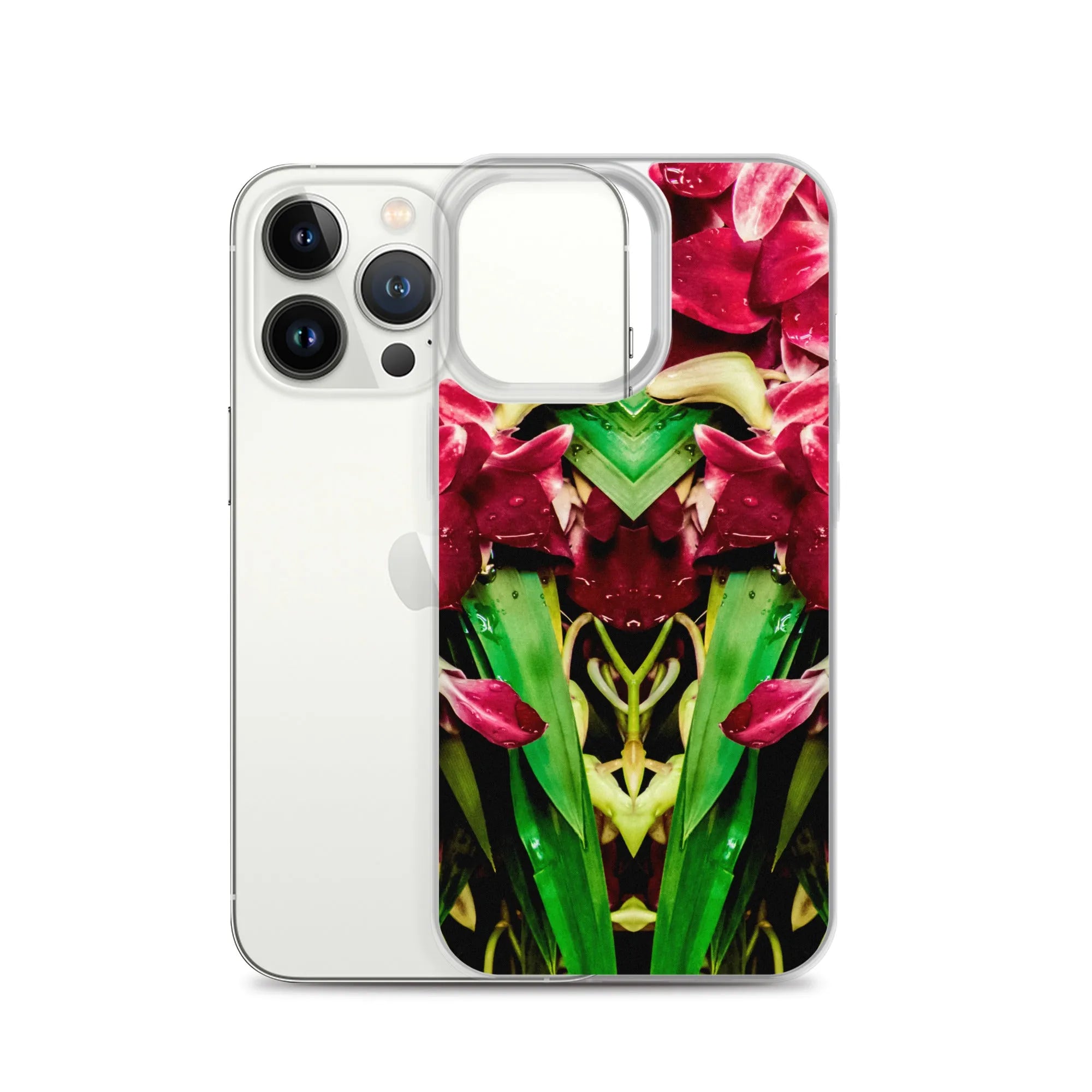 Ruby Reds² Floral Iphone Case - Iphone 13 Pro - Mobile Phone Cases - Aesthetic Art