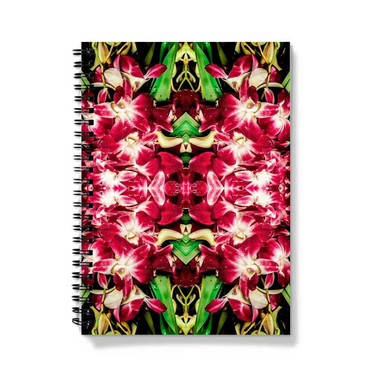 Ruby Reds Notebook - A5 - Graph Paper - Notebooks & Notepads - Aesthetic Art