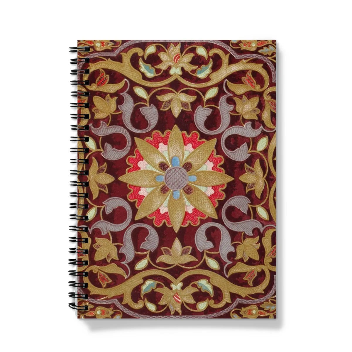 Russian Embroidery Notebook - A5 / Graph - Notebooks & Notepads - Aesthetic Art