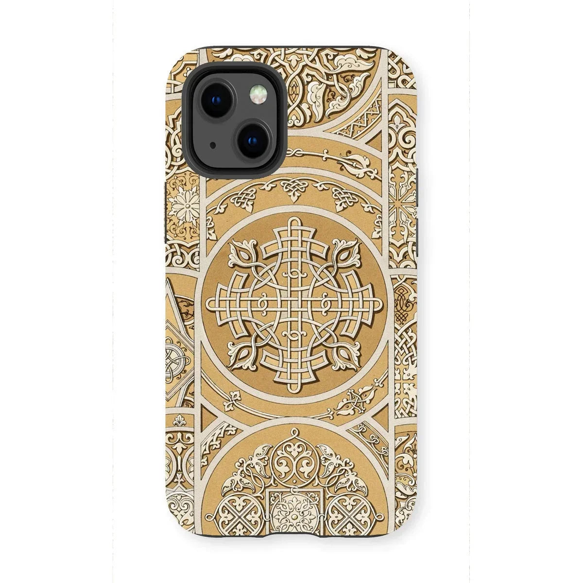 Russian Pattern - Auguste Racinet Iphone Case, 13 Mini / Matte, Ornate Iphone Case Intricate Gold White Geometric Floral