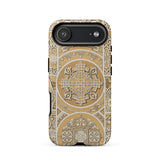 Russian Pattern - Auguste Racinet Iphone Case 17 Air / Matte Gold Celtic Knotwork Phone Case Intricate Designs Durable Auguste Racinet, Art